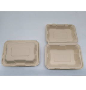 Lonchera Compostable Desechable con Diseño de Compartimentos para Restaurantes, Servicios de Catering y Servicio de Alimentos - Product Image 2
