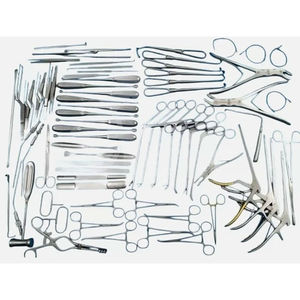Kit chirurgical avancé en acier pour laminectomie neurochirurgicale et orthopédique, 78 pièces, certifié CE Classe I par Grip Surgical - Product Image 5