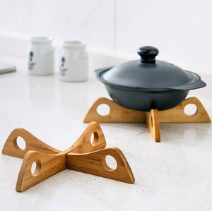 Wood Trivet Handcrafted Wooden Trivet Coaster for Hot Dishes <b>Table</b> Decoration <b>Dinner</b> Crafts Wood Trivets - Product Image 1