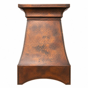Campana extractora de cobre martillado clásica hecha a mano, diseño clásico, campana de cobre martillado, campana extractora antigua personalizable - Product Image 1