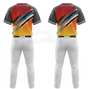 Vêtements de sport, uniforme de baseball personnalisé, vêtements d'équipe, uniforme de baseball, nouvelle arrivée, uniforme de baseball - Product Image 3