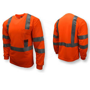 Camisa de Trabajo Reflectante de la Mejor Calidad, Precio al por Mayor, Ropa de Trabajo Personalizada, Camisa de Seguridad de Manga Larga - Product Image 3