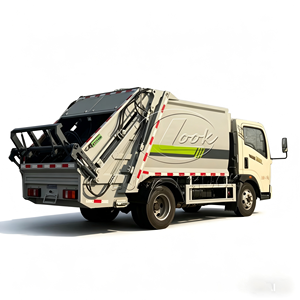 รถบรรทุกขยะ SINOTRUK HOWO 4x2 แบบอัดอัตโนมัติ ระบบไฮดรอลิก บรรทุกด้านหลัง รถบดอัดขยะ - Product Image 6