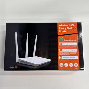 Router Inalámbrico F3 Nuevo a Precio de Fábrica, 2.4G 300Mbps, Firewall Doméstico, WEP, Versión Internacional Multilingüe, 3 Puertos LAN, WDS/WPS - Product Image 1