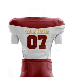 Uniforme de football américain léger et respirant de qualité supérieure, coupe standard, vêtements d'équipe pour adultes, options de design gratuites, couleurs personnalisées - Product Image 5