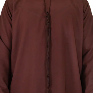 Qamis brodé à col montant pour hommes, style marocain, arabe, modeste, islamique, saoudien, turc, omanais, vente en gros - Product Image 6