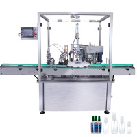 Machine de remplissage et d'embouteillage automatique électrique à commande PLC, haute précision, à engrenages, pour eau, huile d'olive et produits chimiques, conditionnement en fûts