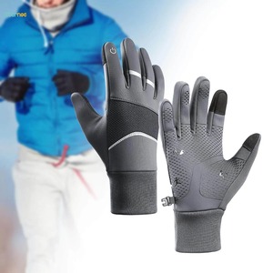 Guantes de Esquí Aternee para Invierno, Largos hasta la Muñeca, Ecológicos, de Algodón/Poliéster/Spandex, Térmicos, con Pantalla Táctil, Deportivos, para Exteriores, Estilo Liso - Product Image 3