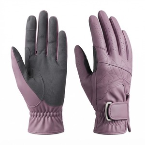 Durable Equestrian <b>Gloves</b> for Outdoor Horse Riding Horse Riding <b>Gloves</b> with Flexible Finger Construction - Product Image 5