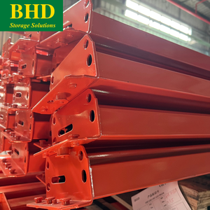 Best Selling Step Beams <b>Storage</b> Racks Shelving Welded Structural Sizes Q235 Hot Rolled Structural Steel CE Certified Corrosion - Product Image 2