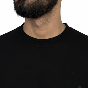 เสื้อยืดผู้ชายลำลองสองชั้นสำหรับสตรีทแวร์ เนื้อผ้านุ่มสบาย |   ทรงโมเดิร์น |   โรงงานผลิตเสื้อผ้า OEM & ODM เสื้อยืดสองชั้น - Product Image 4