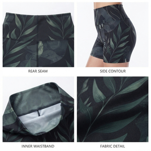Sublimation Printed <b>Women</b> Yoga <b>Shorts</b> High Waist Spandex Polyester Workout <b>Short</b> <b>Leggings</b> Ladies Fitness Wear Compression <b>Shorts</b> - Product Image 6