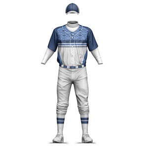 Uniformes de baseball classiques pour hommes, manches courtes, personnalisables, respirants, en maille, antibactériens, séchage rapide, vêtements de sport pour club et groupe - Product Image 3