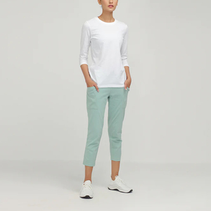Breathable Women Long Sleeve T <b>Shirt</b> Lightweight Soft Cotton Fabric Comfortable Casual Design Ideal For Travel <b>Walking</b> Outdoor - Product Image 6