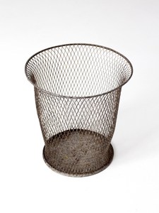 Premium Metal Dustbin Rust Resistant Waste <b>Basket</b> for Hotel <b>Bathroom</b> - Product Image 5