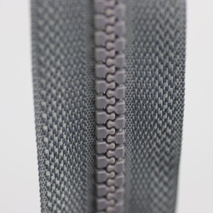 Wholesale Custom Injection Molded High Strength Durable Plastic Teeth Resin <b>Zipper</b> Invisible for Outdoor Gear Tents Uniforms - Product Image 2