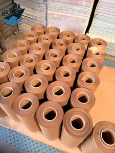 Rollo de Embalaje de Papel de Panal Ecológico de 15" × 50m, 80 GSM, Envoltura Acolchada Kraft para Envíos de Comercio Electrónico - Product Image 4