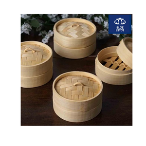 Meilleur Choix : Cuiseur Vapeur en Bambou Écologique et Sûr, Ustensile de Cuisine en Bois Pur, Idéal pour la Cuisson des Dim Sum et des Pains Vapeur - Fournisseur Direct - Product Image 1