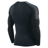 Vente en gros de rashguard MMA BJJ à manches longues, respirant, à séchage rapide, écologique, avec logo personnalisé imprimé numériquement (polyester/nylon) FOX