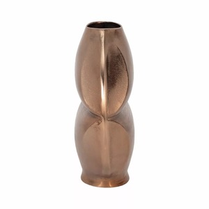 <b>Solar</b> Form Modern Aluminum Tabletop Vase Handmade Geometric Design Eco-Friendly Holds Water <b>Decorative</b> Flower Holder - Product Image 6