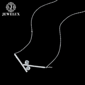 Jewelux Luxury Iced Charms Gold Plated 925 <b>Silver</b> Freshwater Pearl <b>Cross</b> Shape IGI Certified Hip Hop Jewelry Statement Piece - Product Image 3