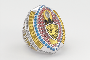 Superbowl Championship <b>Ring</b>-Rhodium Plated Sterling Silver Customizable - Product Image 6