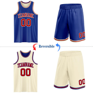Maillot de basket-ball réversible OEM, vêtements d'équipe de basket-ball personnalisés - Product Image 2