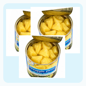 Deliciosas Trozos de Piña en Almíbar con Certificación ISO, Precio al por Mayor, Más Vendidos, Empacados en Lata A10 - Product Image 6