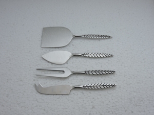 Stainless Steel <b>Cheese</b> Utensil <b>Set</b> 4 Piece Spatulas Serving Tools Kitchen Cutlery Dishwasher Safe - Product Image 6