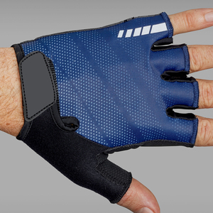Gants de cyclisme mi-doigts haut de gamme, doux et confortables, rembourrés pour le vélo de route, fournisseur et fabricant - Product Image 2