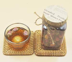 Atractivos Posavasos de Ratán con Forma de Mickey Mouse, Calidad Superior, Posavasos de Ratán Natural para Tazas de Té, Diseño Elegante, India - Product Image 5