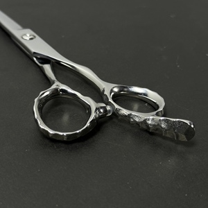 Ciseaux de coiffure professionnels 440c Dragon Barber, ciseaux de salon, acier inoxydable japonais, poignée ergonomique, pour droitiers, sécurité - Product Image 3