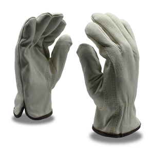 Gants de travail durables en cuir de mouton résistants à la chaleur pour hommes, pour le jardinage, la plantation d'arbres, la réparation automobile, la construction, le déménagement - Product Image 5