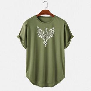 T-shirt Hooper tendance pour homme, motif basketball, streetwear décontracté - Product Image 3