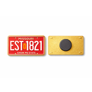 Aimant de réfrigérateur en métal découpé sur mesure, durable, souvenir de voyage, cadeau de visite de la ville - Product Image 2