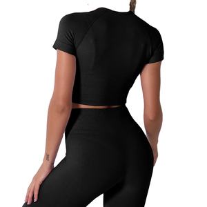 Hot selling custom Low Price Good Quality Women's Clothing Workout Factory Wholesale Women Soft Sport Yoga Wear - Product Image 3