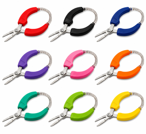 Pince plate à poignée ergonomique 100 mm à ressort pour la mise en forme de fil de bijouterie ZetomedPro - Product Image 3