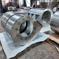 Casing Volute Sentrifugal Presisi Kustom Non-Standar untuk Oven Baterai, Housing Kipas Aerodinamis Berkinerja Tinggi