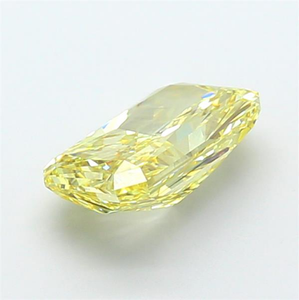 Fancy Sparkling Luxury Fine Jewelry Stone Radiant Cushion Cut Fancy Vivid Yellow CVD Lab Grown Diamond Certified Loose Gemstone - Product Image 4