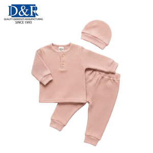 Meilleures ventes : Ensembles de vêtements pour bébés filles en coton biologique OEM malaisien, nouveau-né et tout-petit, printemps, 2 pièces, vente en gros par le fabricant, approvisionnement en vrac - Product Image 6