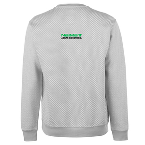 Sweat-shirt à col rond pour homme, à cordon de serrage réglable et long, avec cordons à embouts métalliques, haut d'extérieur matelassé épais - Product Image 3