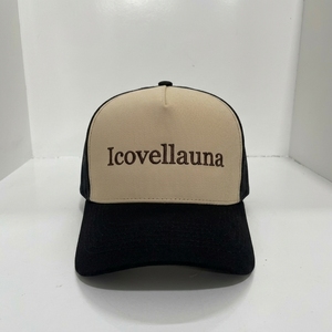 Casquette Trucker Personnalisée Broderie 5 Panneaux Dos en Maille Visière Courbée Respirante Réglable OEM Marque Privée Mode Cyclisme Plein Air - Product Image 1