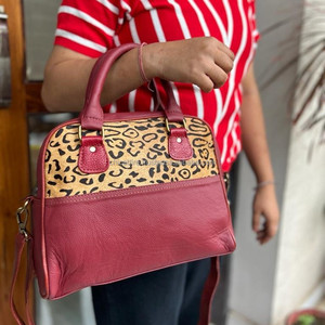New Arrival Stylish Animal Print Fur Recycled <b>Leather</b> Tote Underarm Bags Women Fashionable Multi Color High Quality <b>Shopping</b> Bag - Product Image 3