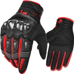 Guantes de Carreras Sencillos y Cómodos de Dedo Completo para Deportes, Moda, Ciclismo y Motociclismo con Diseño Transpirable - Product Image 3