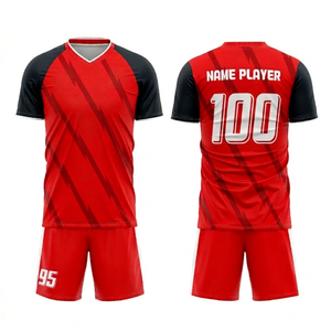 Best Selling Custom Soccer Uniforms Football Jersey Sets Bulk Supplier Sportswear OEM - Product Image 4