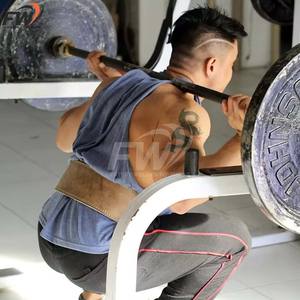 เข็มขัดพยุงหลังสีพื้นคุณภาพสูงแบบขายส่ง เข็มขัดพยุงหลังส่วนล่างระดับพรีเมียม ทำจากหนัง PU สำหรับยกน้ำหนัก จาก Gloves City - Product Image 6