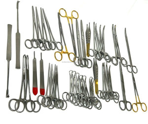 ชุดเครื่องมือผ่าตัดสัตว์แบบแมนนวล WORLD PRECISION SURGICAL ทำจากสแตนเลส สำหรับการผ่าตัดทั่วไป 141 ชิ้น สำหรับสุนัขและแมว - Product Image 3