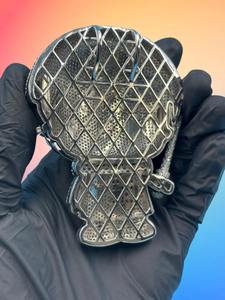 Colgante de mago de dibujos animados con incrustaciones de circonitas (solo el colgante) |   Joyería de Personajes Hip Hop con Moissanita Auténtica |   Colgante Brillante para Hombre |   Sin Cadena - Product Image 4