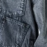 Veste en jean en coton OEM pour homme – Vente en gros d'usine, haute qualité, marque tendance, coupe ajustée, classique, automne