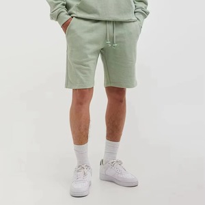 Shorts d'été 100 % coton pour hommes avec logo personnalisé, vente en gros, séchage rapide, vêtements de plage, maillots de bain pour hommes, fournisseur en gros - Product Image 1